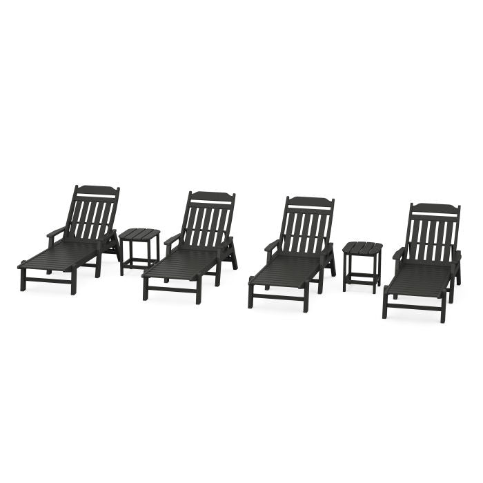 Country Living 6-Piece Chaise Set with Arms