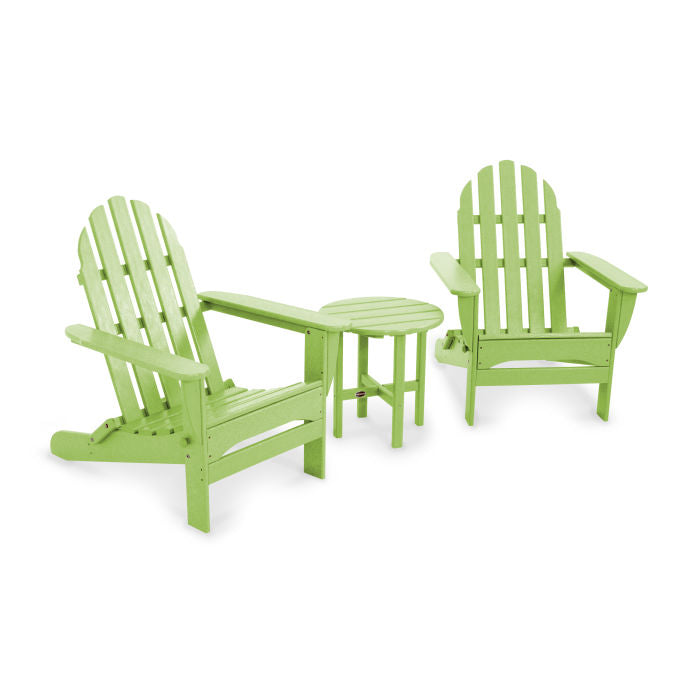 Classic Folding Adirondack 3-Piece Set