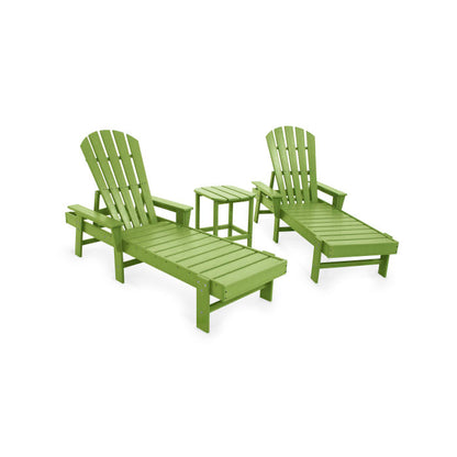 South Beach Chaise 3-Piece Set