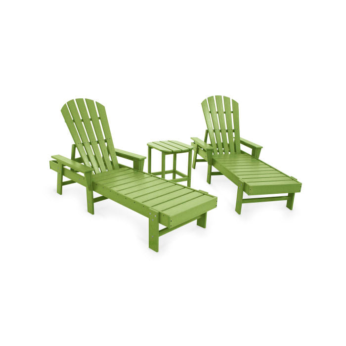 South Beach Chaise 3-Piece Set