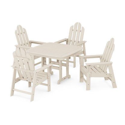 Long Island 5-Piece Dining Set with Trestle Legs