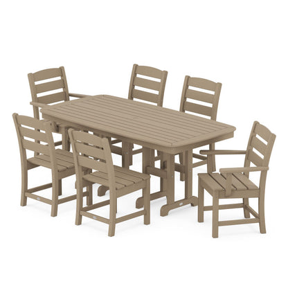 Lakeside 7-Piece Dining Set in Vintage Finish