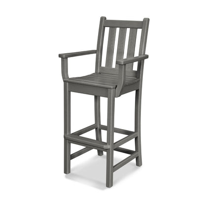 Traditional Garden Bar Arm Chair