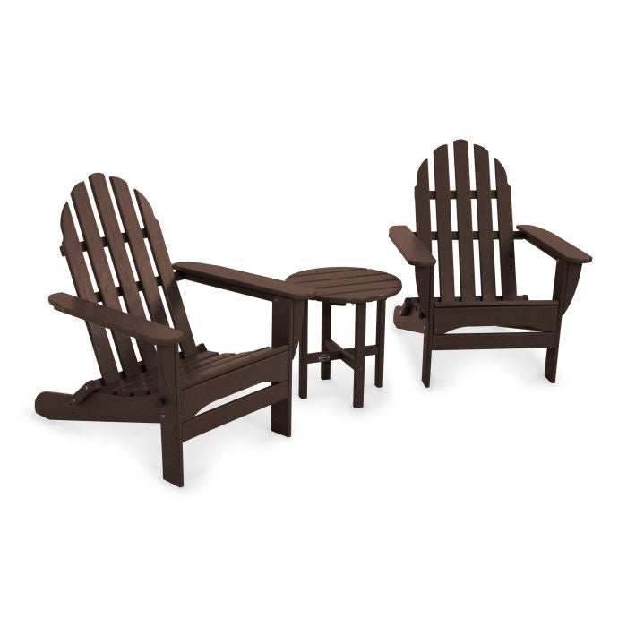 Classic Folding Adirondack 3-Piece Set