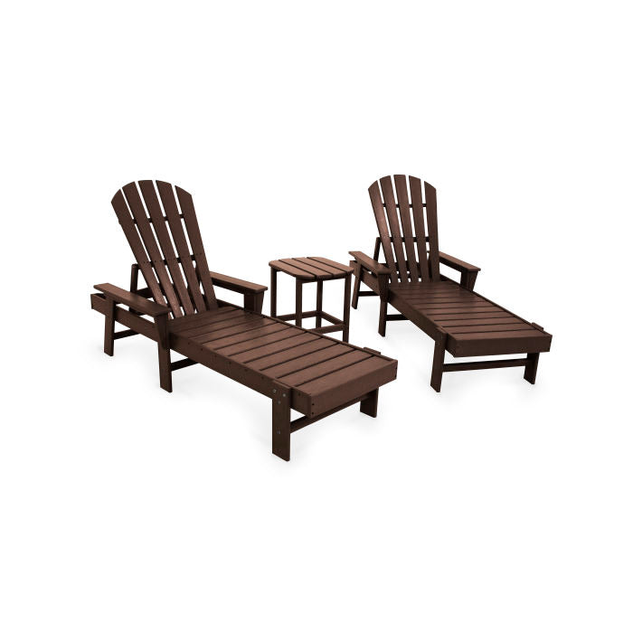 South Beach Chaise 3-Piece Set