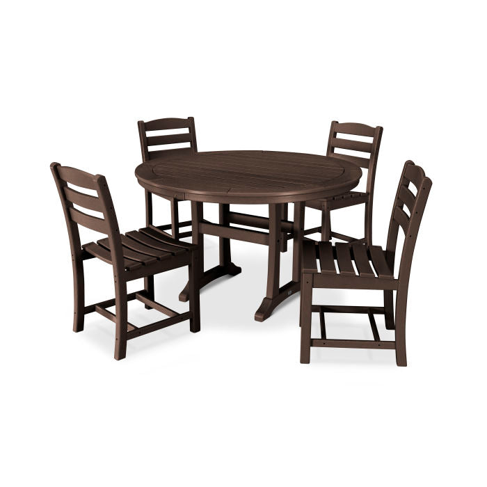 La Casa Café 5-Piece Side Chair Dining Set