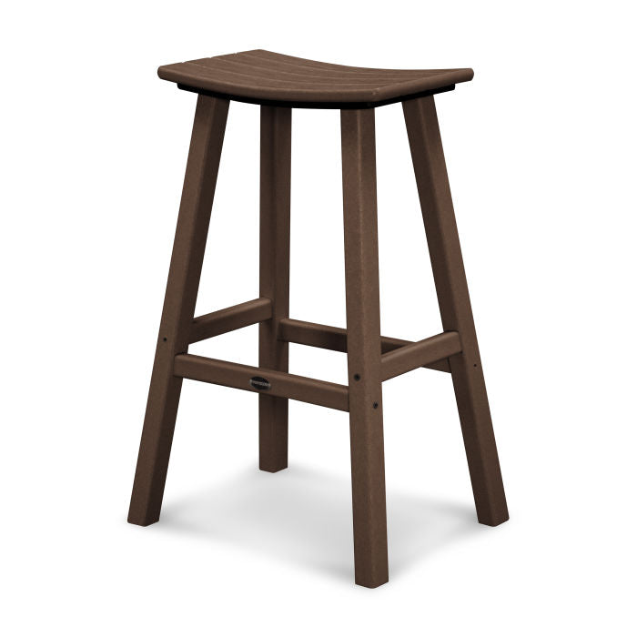 Traditional 30" Saddle Bar Stool