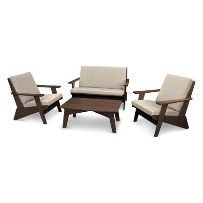 Riviera Modern Lounge 4-Piece Set