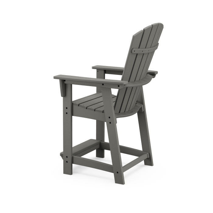 Nautical Curveback Adirondack Counter Chair