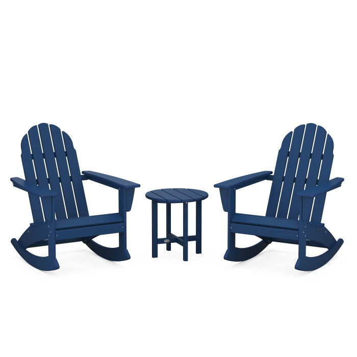 Vineyard 3-Piece Adirondack Rocking Chair Set