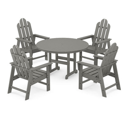 Long Island 5-Piece Round Farmhouse Dining Set