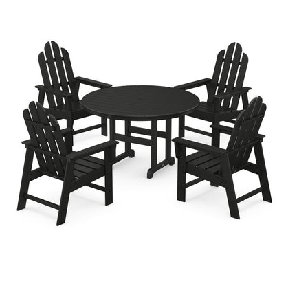 Long Island 5-Piece Round Farmhouse Dining Set