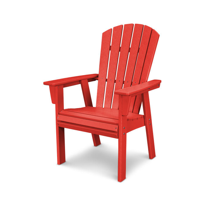 Nautical Curveback Adirondack Dining Chair