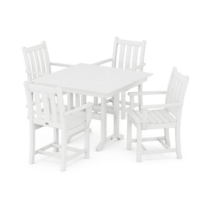 Traditional Garden 5-Piece Farmhouse Dining Set