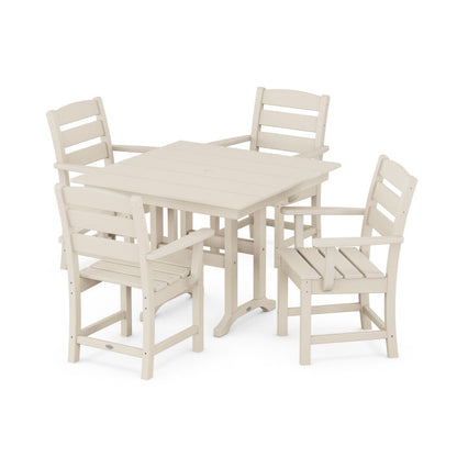 Lakeside 5-Piece Farmhouse Dining Set