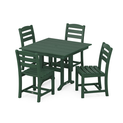 La Casa Café Side Chair 5-Piece Farmhouse Dining Set