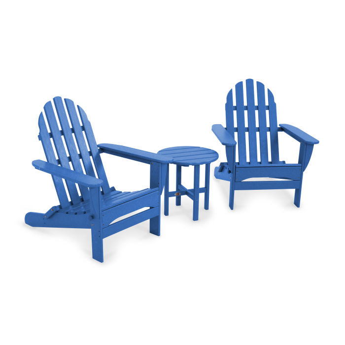 Classic Folding Adirondack 3-Piece Set