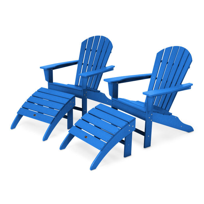 South Beach 4-Piece Adirondack Set