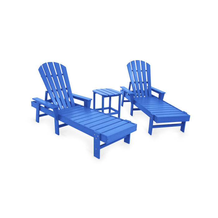 South Beach Chaise 3-Piece Set