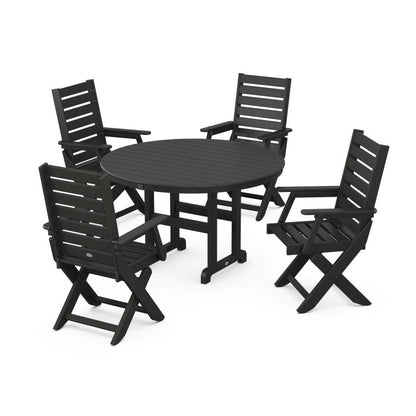 Captain 5-Piece Round Dining Set