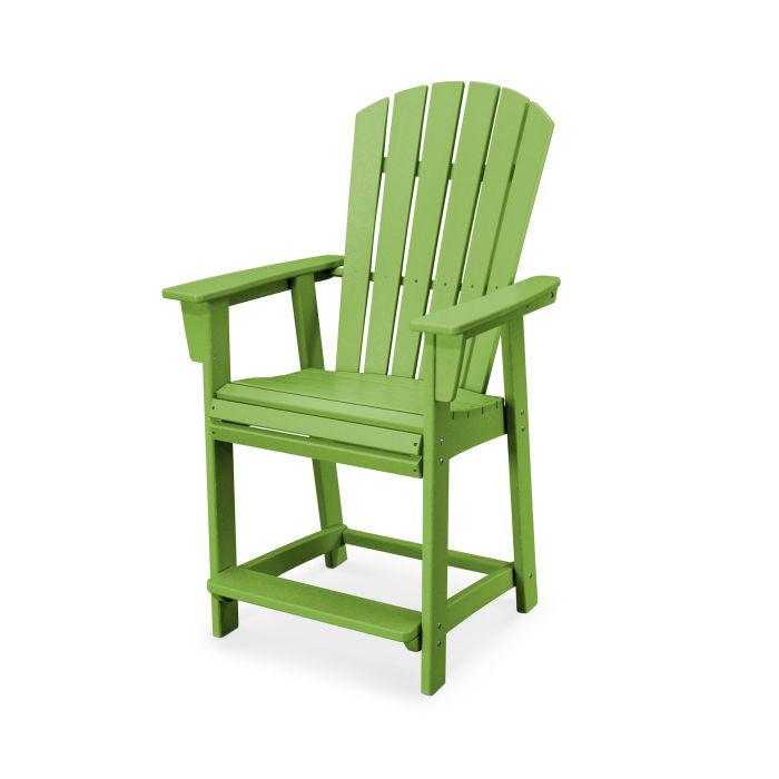 Nautical Curveback Adirondack Counter Chair