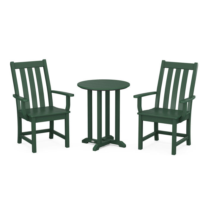 Vineyard 3-Piece Round Dining Set