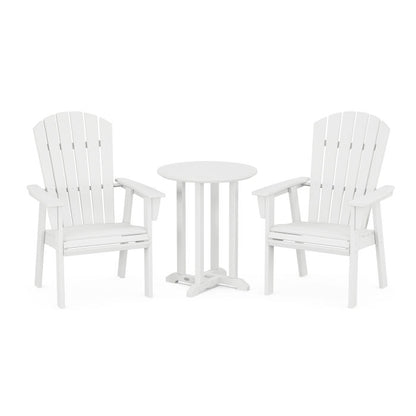 Nautical Adirondack 3-Piece Round Dining Set