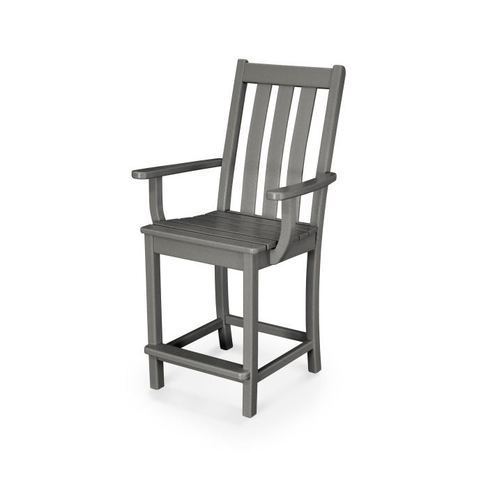 Vineyard Counter Arm Chair