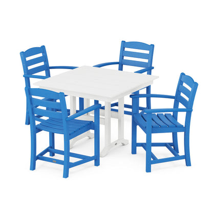 La Casa Café 5-Piece Farmhouse Dining Set