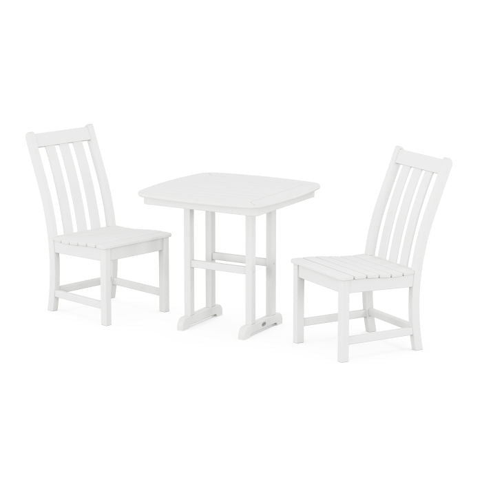 Vineyard Side Chair 3-Piece Dining Set
