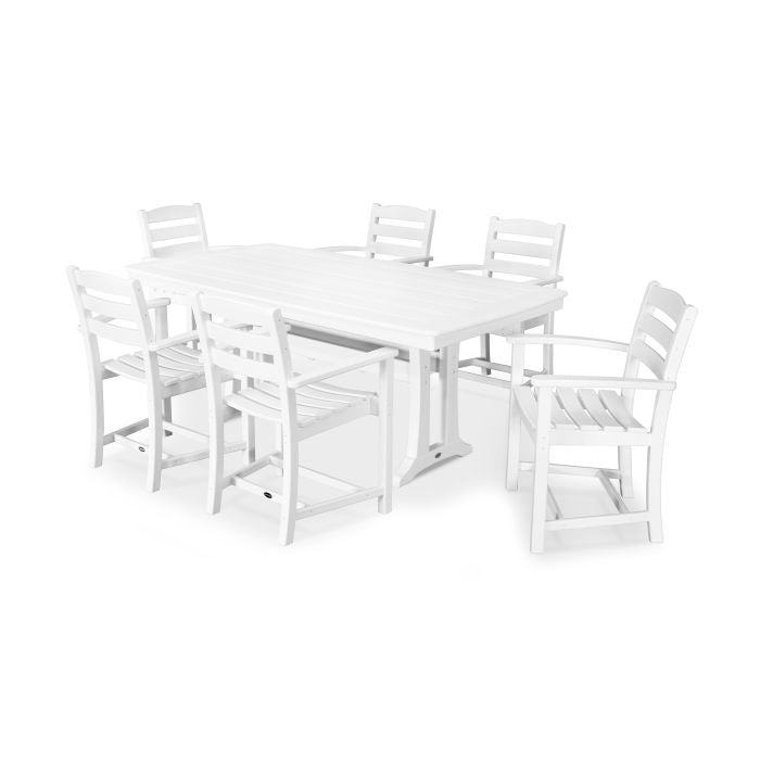 La Casa Café 7-Piece Arm Chair Dining Set