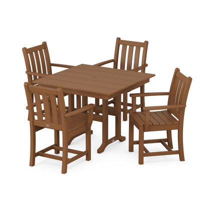 Traditional Garden 5-Piece Farmhouse Dining Set