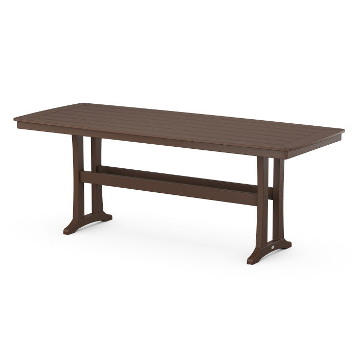 Nautical Trestle 39" x 97" Counter Table