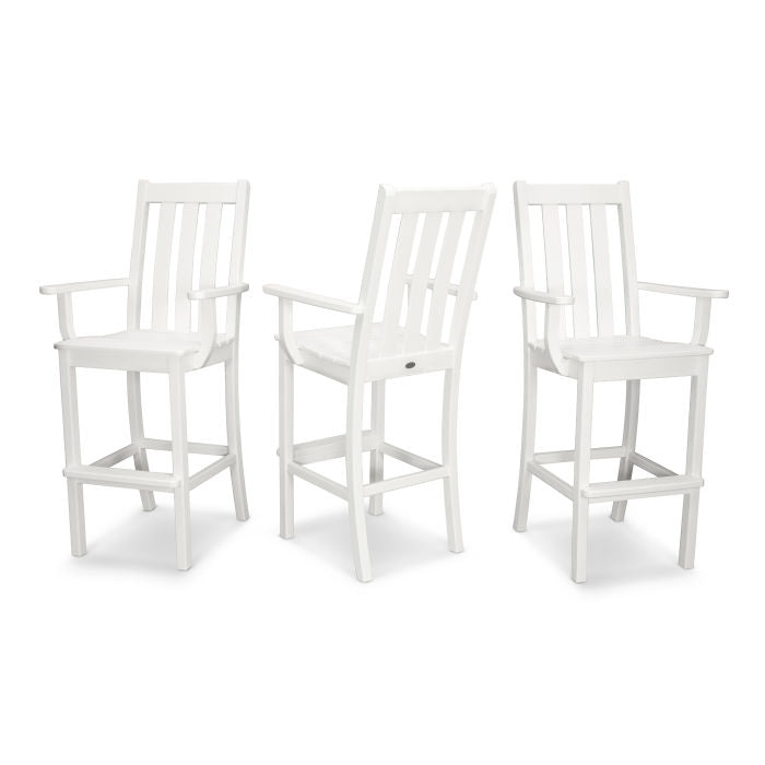 Vineyard Bar Arm Chair 3-Pack