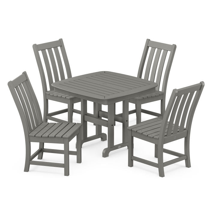 Vineyard 5-Piece Side Chair Dining Set