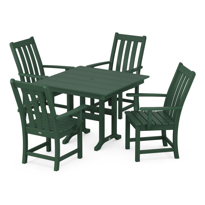 Vineyard 5-Piece Farmhouse Dining Set