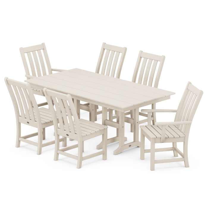 Vineyard 7-Piece Farmhouse Dining Set