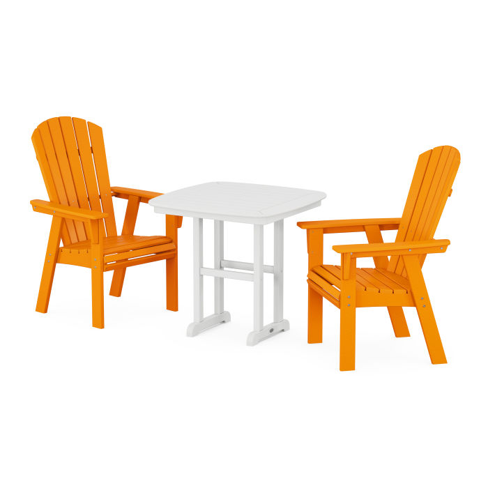 Nautical Adirondack 3-Piece Dining Set