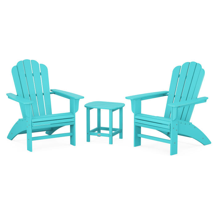 Country Living Curveback Adirondack Chair 3-Piece Set