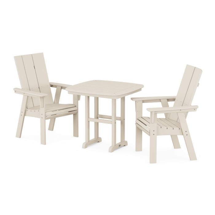 Modern Adirondack 3-Piece Dining Set