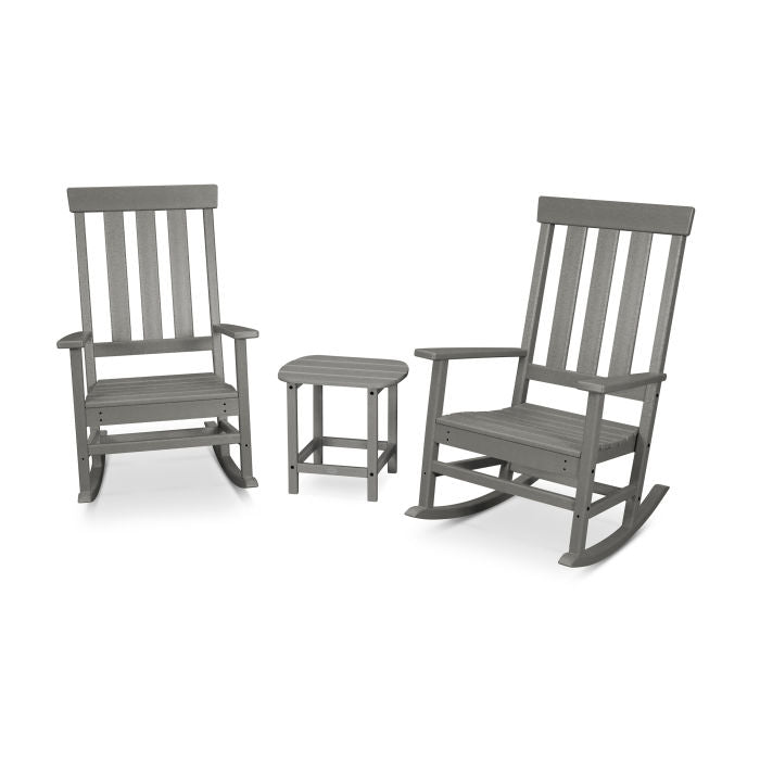 Portside 3-Piece Porch Rocking Chair Set