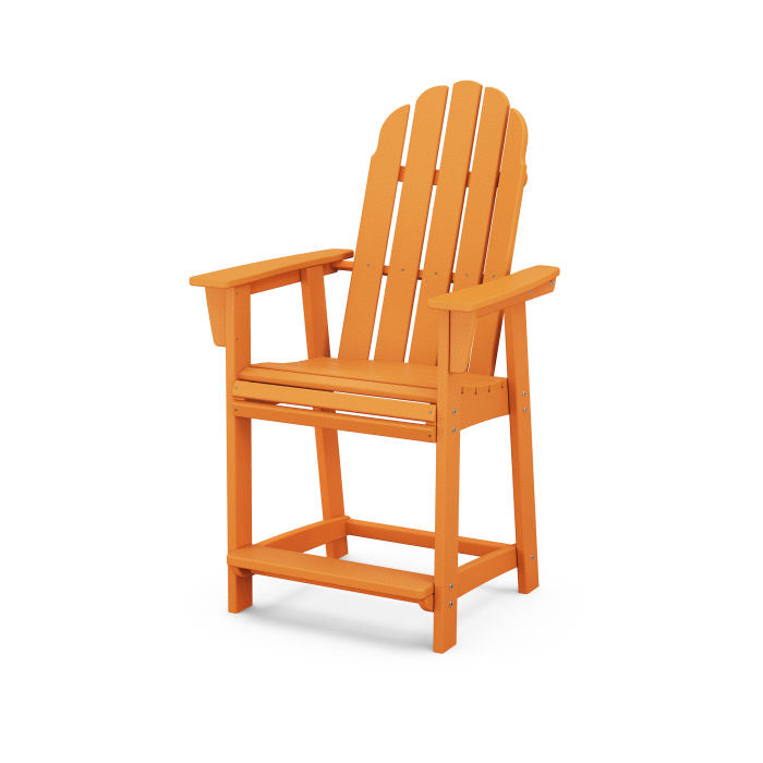 Vineyard Curveback Adirondack Counter Chair