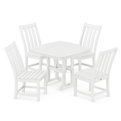Vineyard 5-Piece Side Chair Dining Set