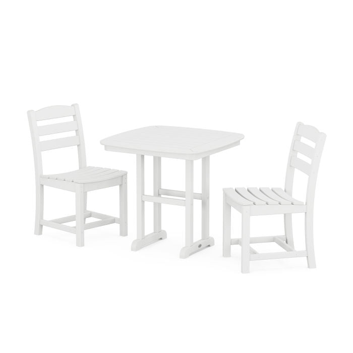 La Casa Café Side Chair 3-Piece Dining Set