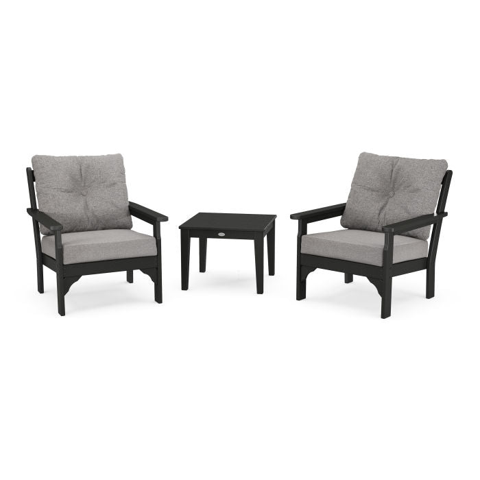 Vineyard 3-Piece Deep Seating Set