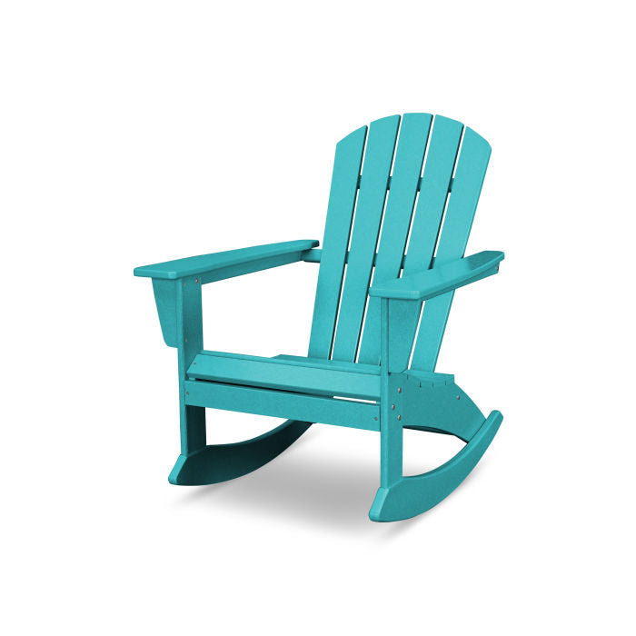 Nautical Adirondack Rocking Chair