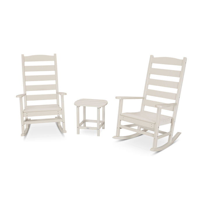 Shaker 3-Piece Porch Rocking Chair Set