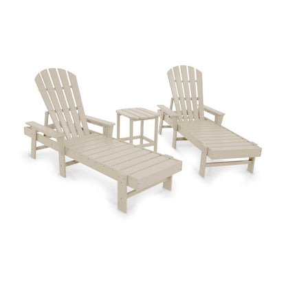 South Beach Chaise 3-Piece Set