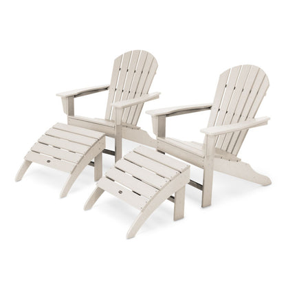 South Beach 4-Piece Adirondack Set