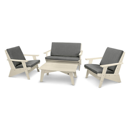 Riviera Modern Lounge 4-Piece Set
